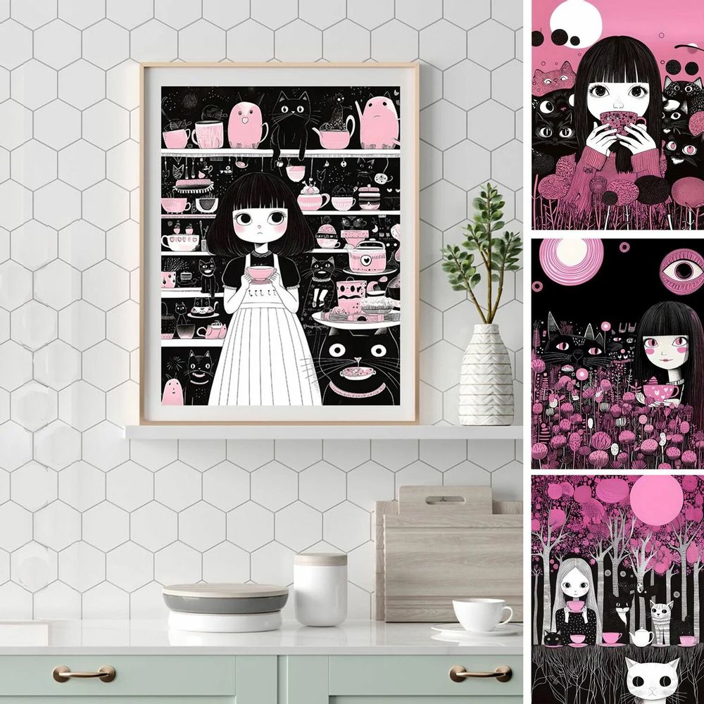 Affiches - Collection Tany Autachi - BLUE SHAKER