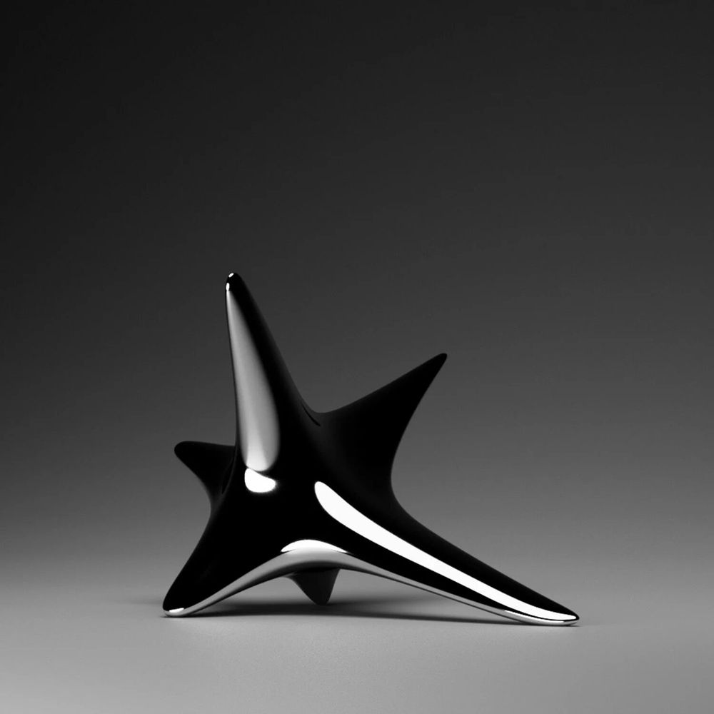 Design objects - Object #4//a shape that refused to land - OBJECT L*A*B*