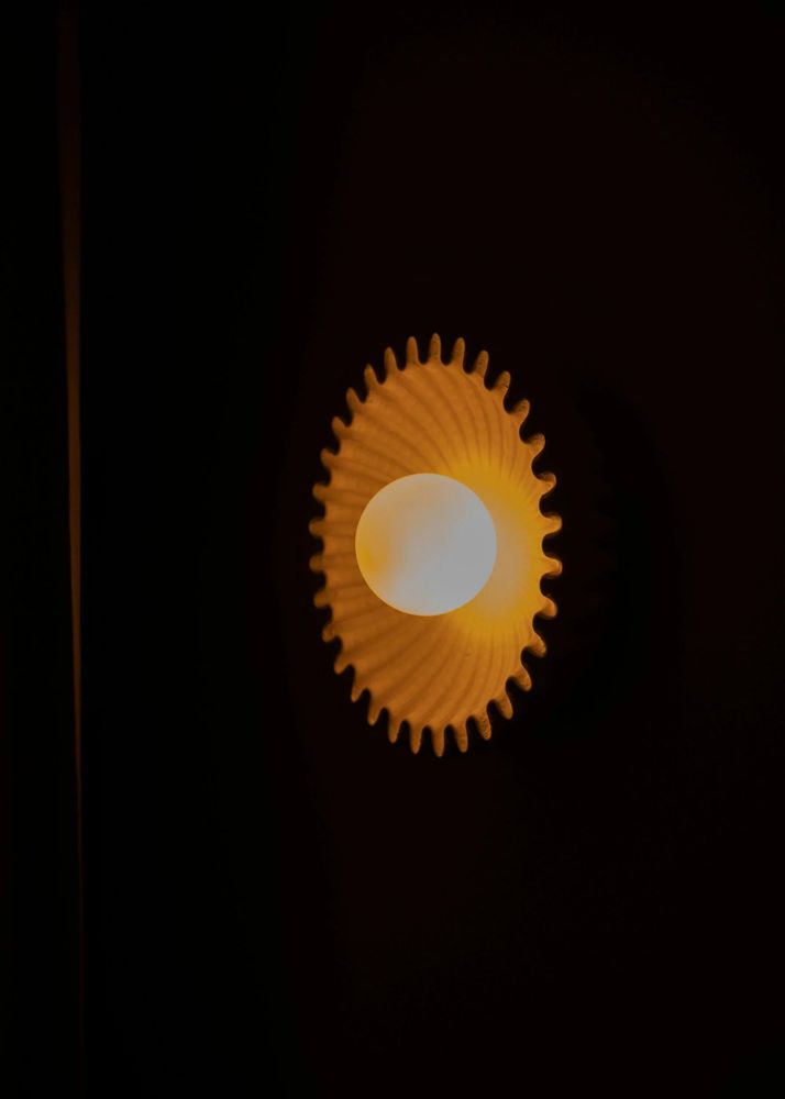 Appliques - Lampe murale Ostro, céramique écrue - SIMONE & MARCEL