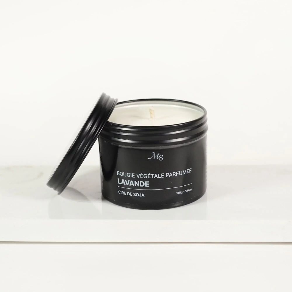 Objets de décoration - Bougie métal - Lavande (110G) - MAISON SÉJOUR