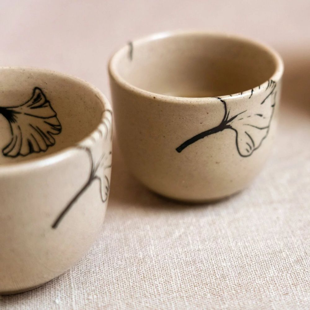 Mugs - Ginkgo cups - KINTA