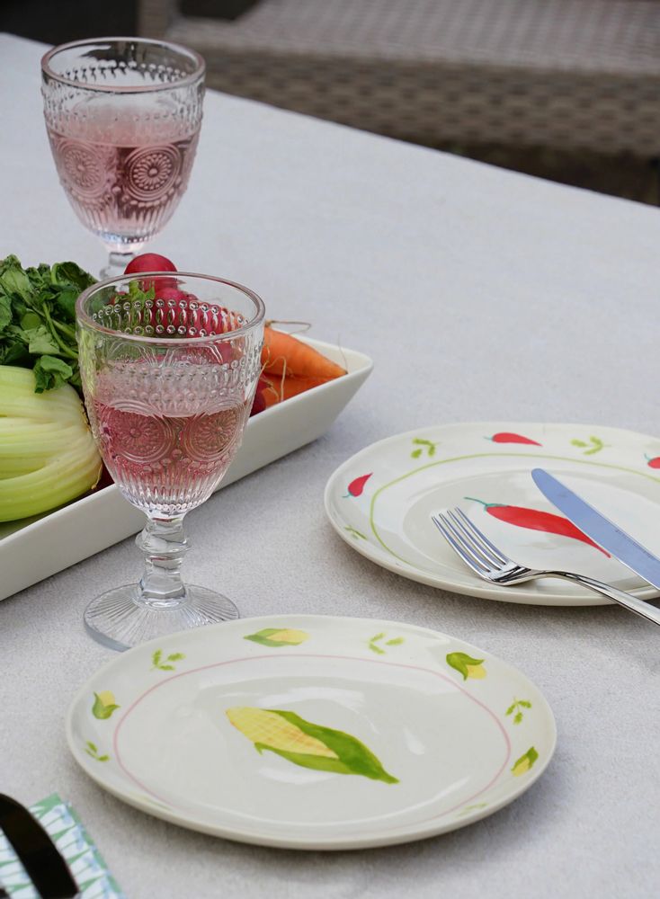 Everyday plates - Plate vegetables / set of 4 - AND NOOK