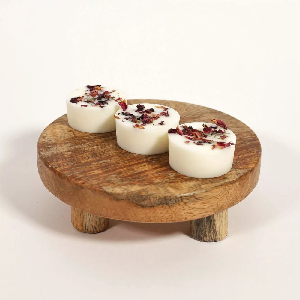 Floral decoration - Fragrant melts - Living room rose (x3) - MAISON SÉJOUR
