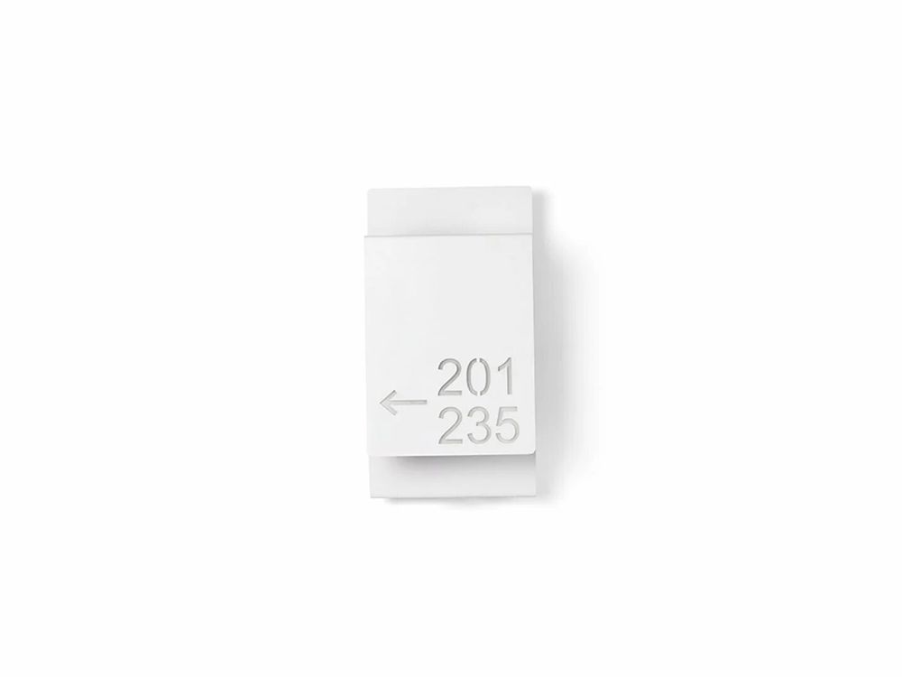 Appliques - Z applique murale en blanc - LUXCAMBRA