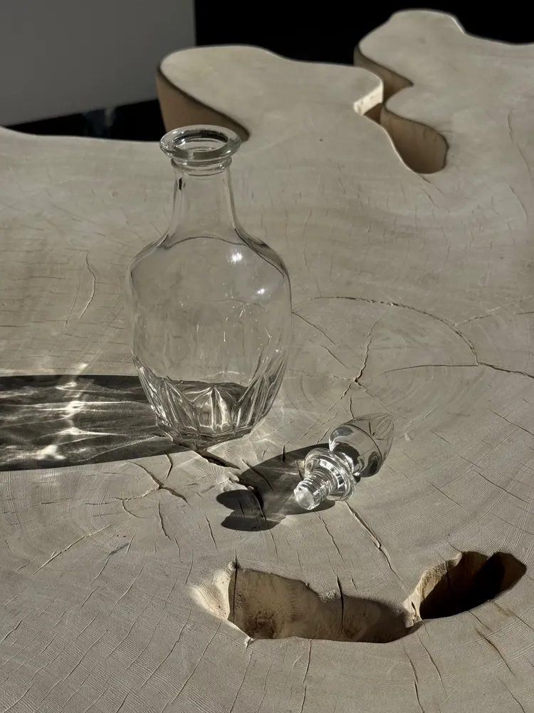 Vases - Small glass bottle with cap - OFFICE OBJETS