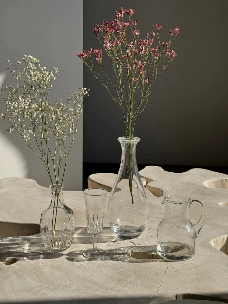 Vases - Small glass bottle with cap - OFFICE OBJETS