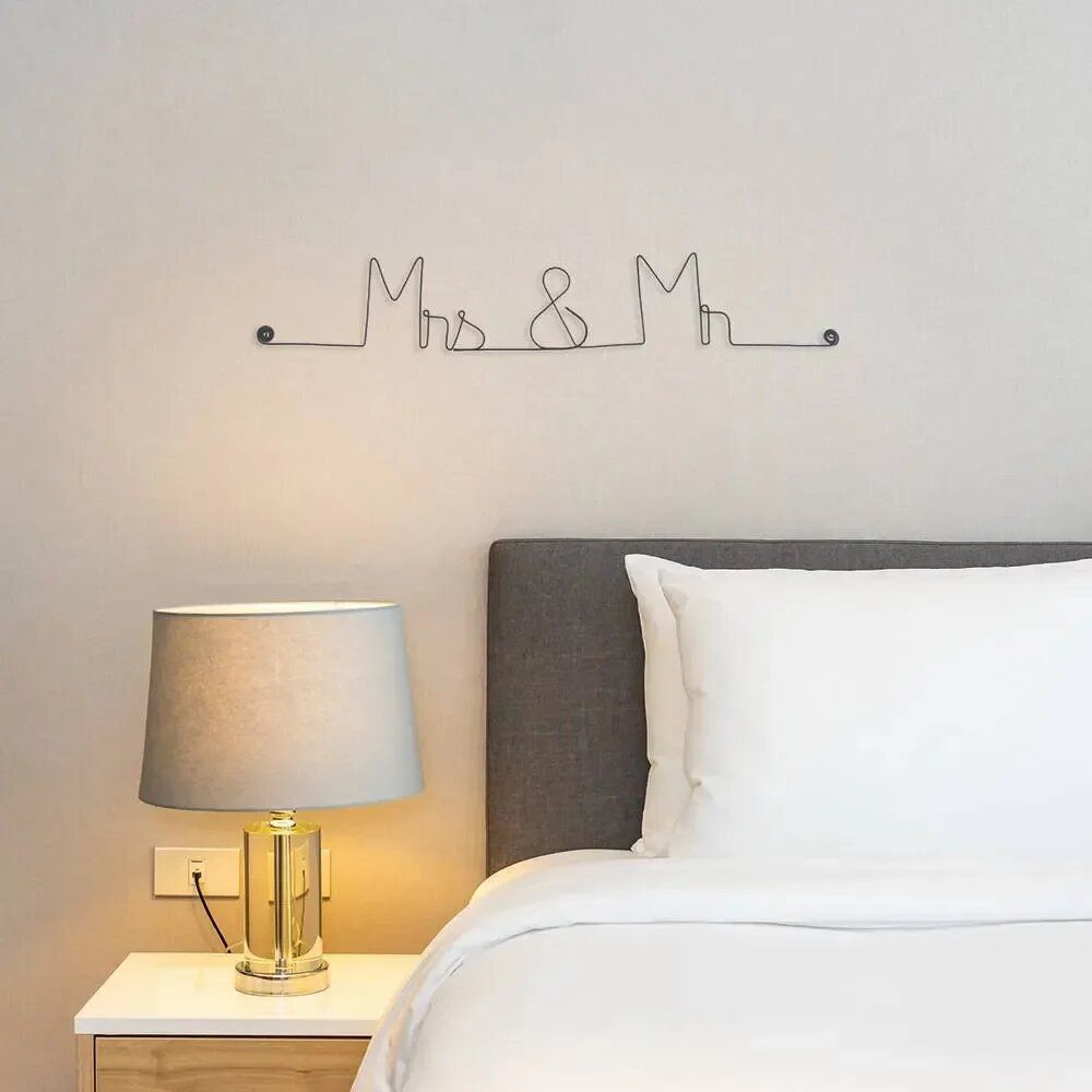 Other wall decoration - Valentine's Day Gift: Mrs & Mr - BIJOUX DE MUR