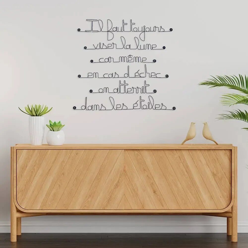 Other wall decoration - Love Wall Quote for Couple - BIJOUX DE MUR