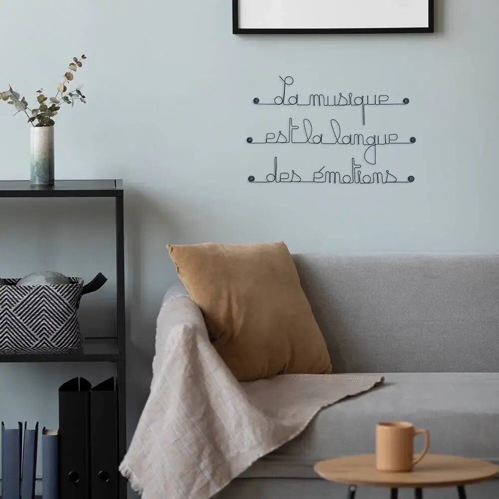 Other wall decoration - Wall quote about Music - BIJOUX DE MUR