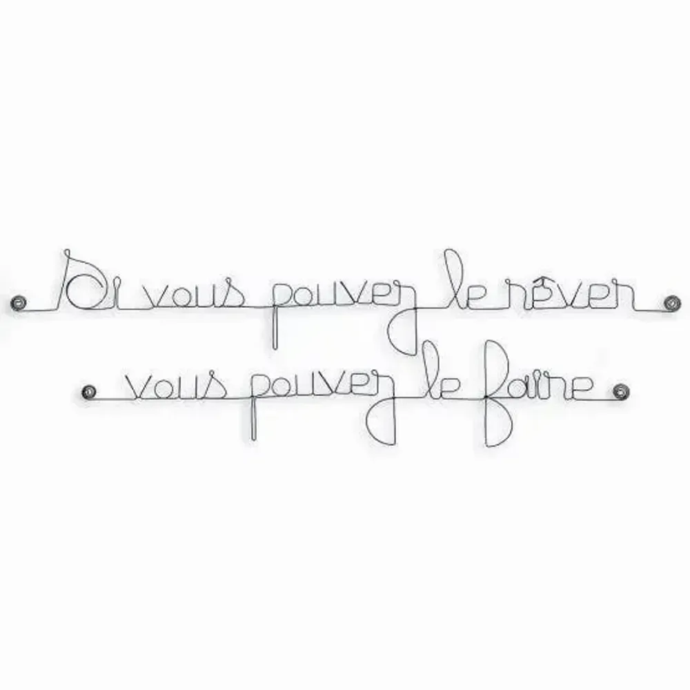 Other wall decoration - Metal Wall Decor - Dreams and Hope - BIJOUX DE MUR