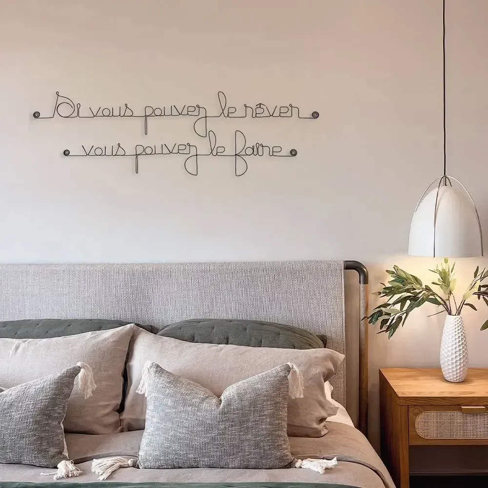 Other wall decoration - Metal Wall Decor - Dreams and Hope - BIJOUX DE MUR