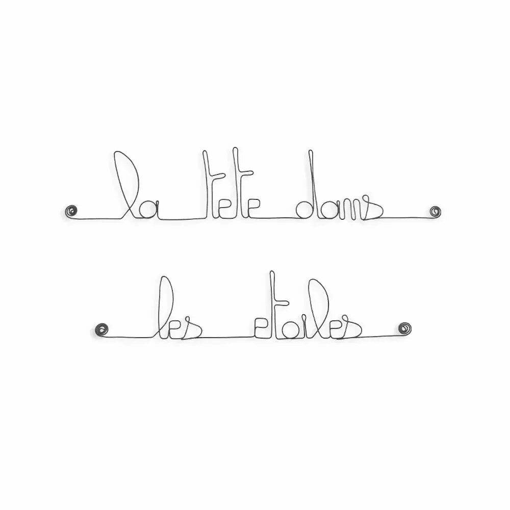 Other wall decoration - Children's Bedroom Wall Decor "Head in the Stars" - BIJOUX DE MUR