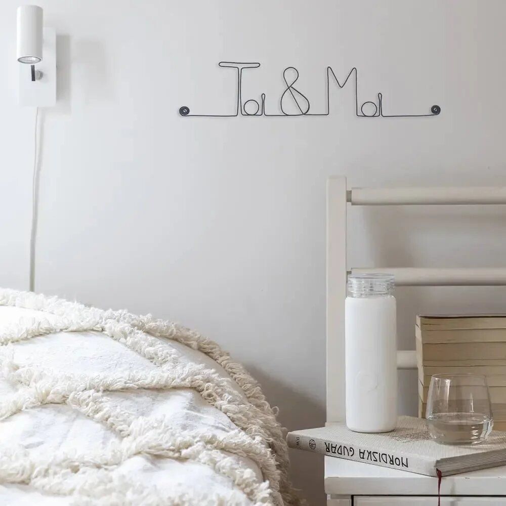 Other wall decoration - Wire Wall Decoration - You & Me - Valentine's Day - BIJOUX DE MUR