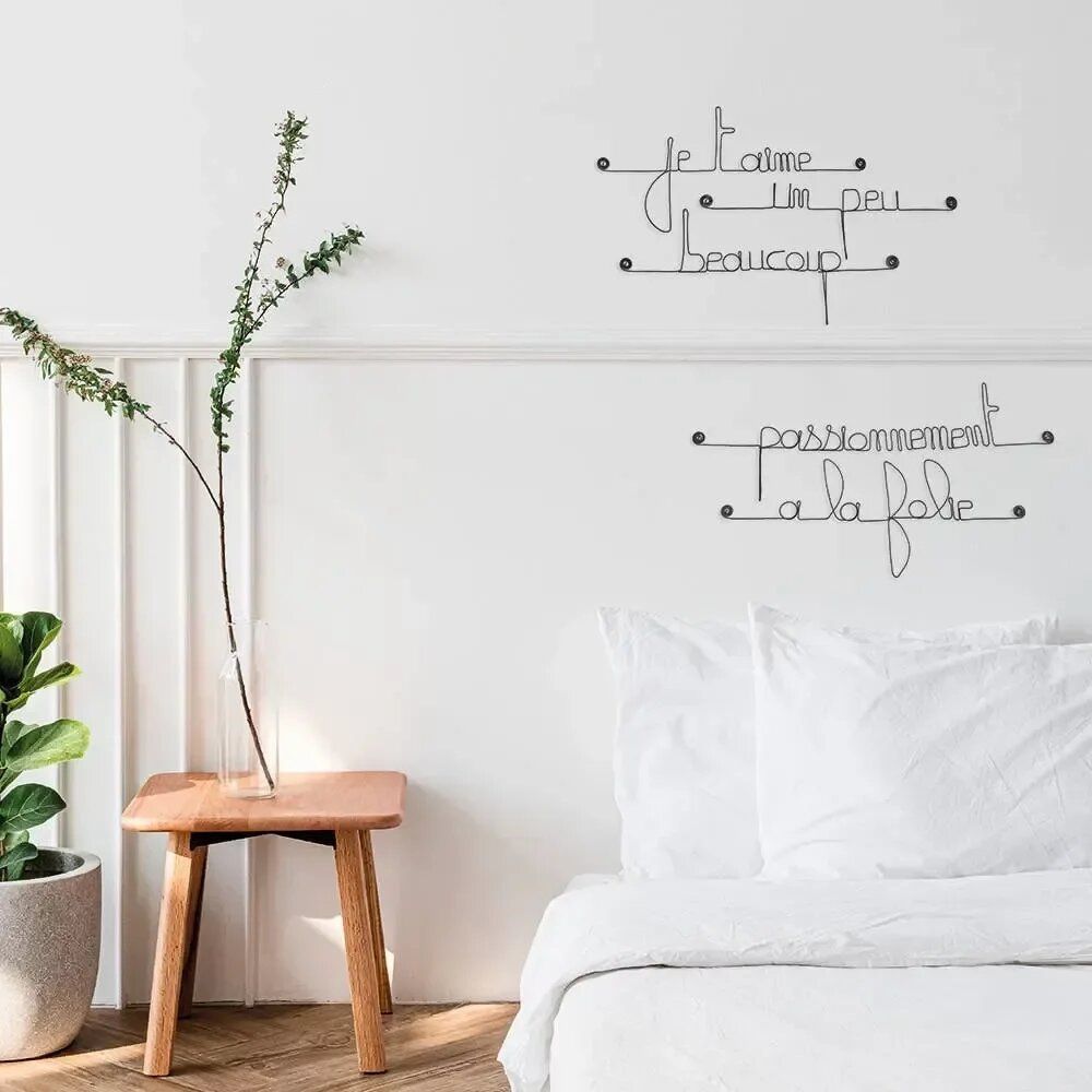 Other wall decoration - Love Themed Wall Decor - "I love you, ..." - BIJOUX DE MUR