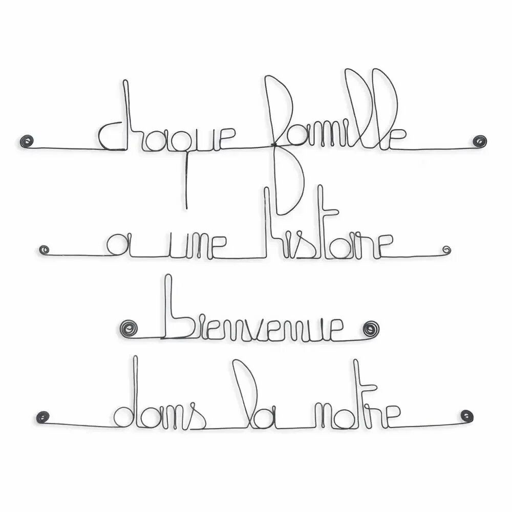Autres décorations murales - Pack Implantation 10% OFF : Famille - BIJOUX DE MUR