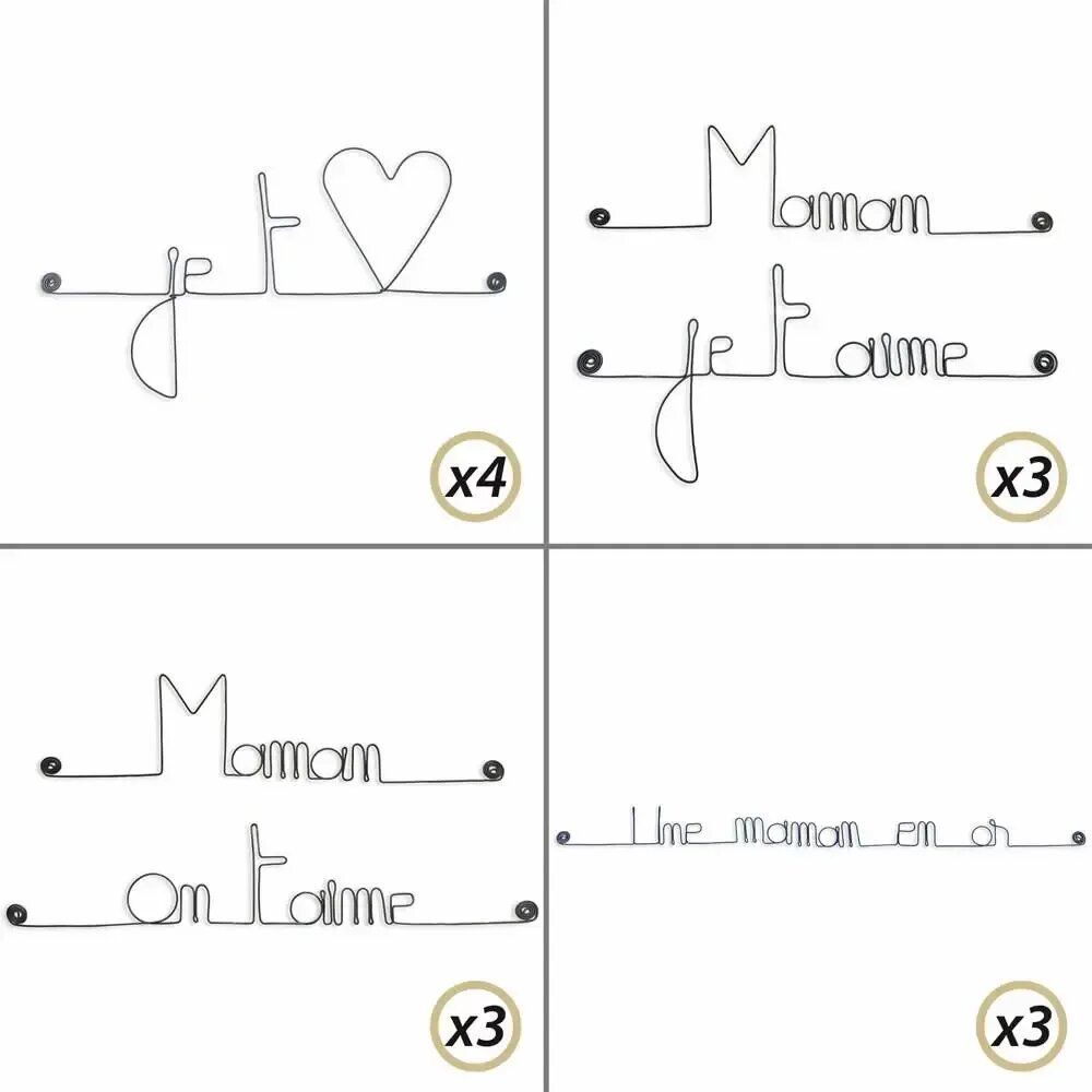 Other wall decoration - 10% off Implementation Pack: Mother's Day Gift - BIJOUX DE MUR
