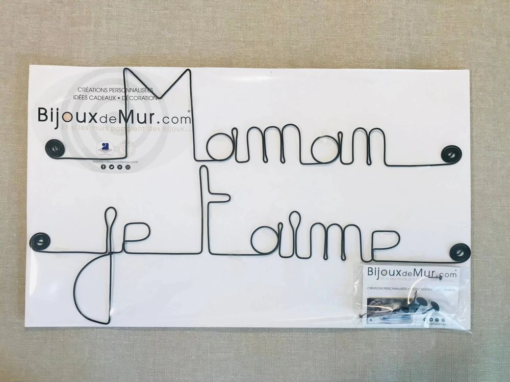Other wall decoration - 10% off Implementation Pack: Mother's Day Gift - BIJOUX DE MUR