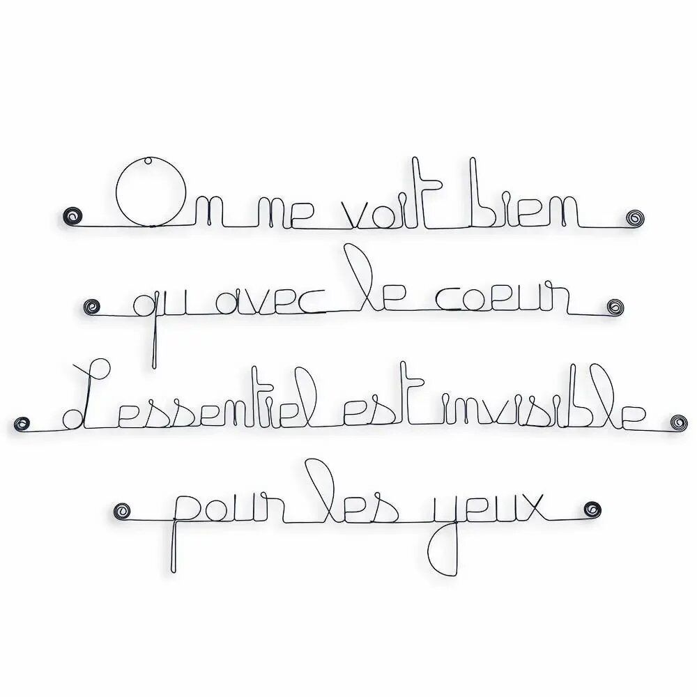 Other wall decoration - Wall Sculpture on Love - BIJOUX DE MUR