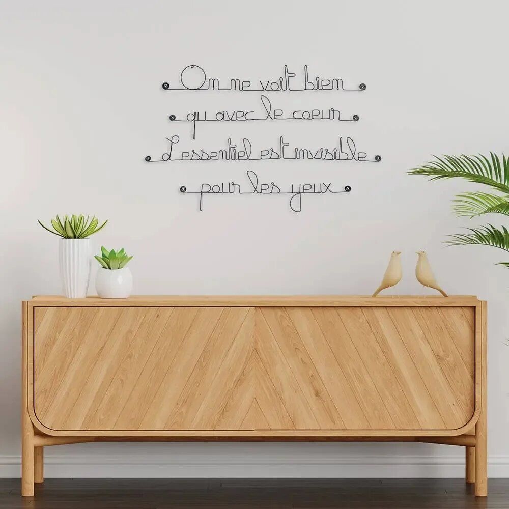 Other wall decoration - Wall Sculpture on Love - BIJOUX DE MUR