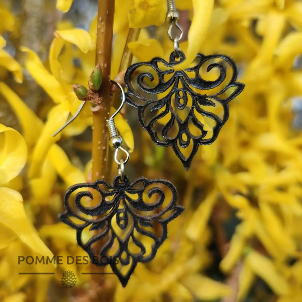 Bijoux - Boucles d'oreilles - Lilou - POMME DES BOIS