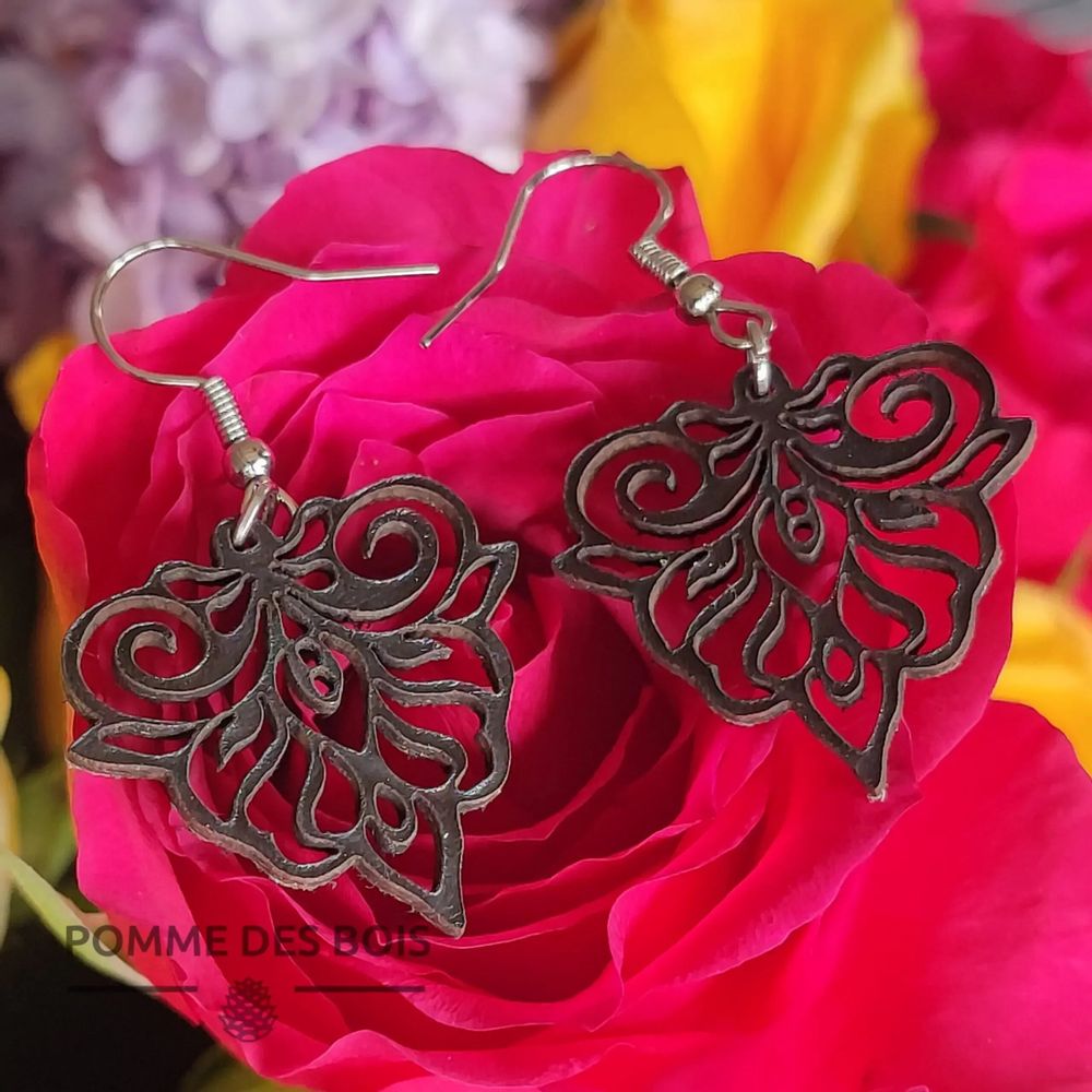 Bijoux - Boucles d'oreilles - Lilou - POMME DES BOIS