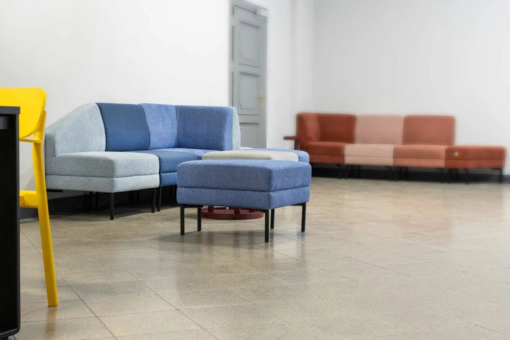 Gym et fitness pour collectivités - MoveMe canapé modulable - STYLE HOME CONTRACT