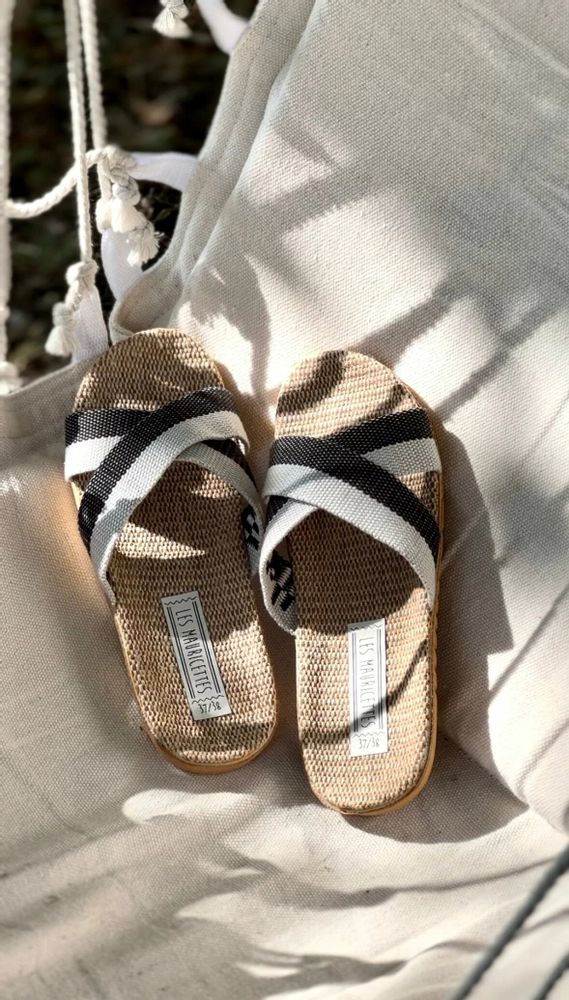 Homewear bien-être - LES MAURICETTES de Mona, claquettes ultra légères et confortables - LES MAURICETTES