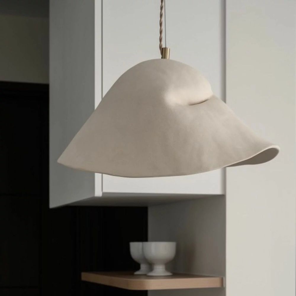 Hanging lights - Folds - Pendant no.1 - ESHEN CERAMICS