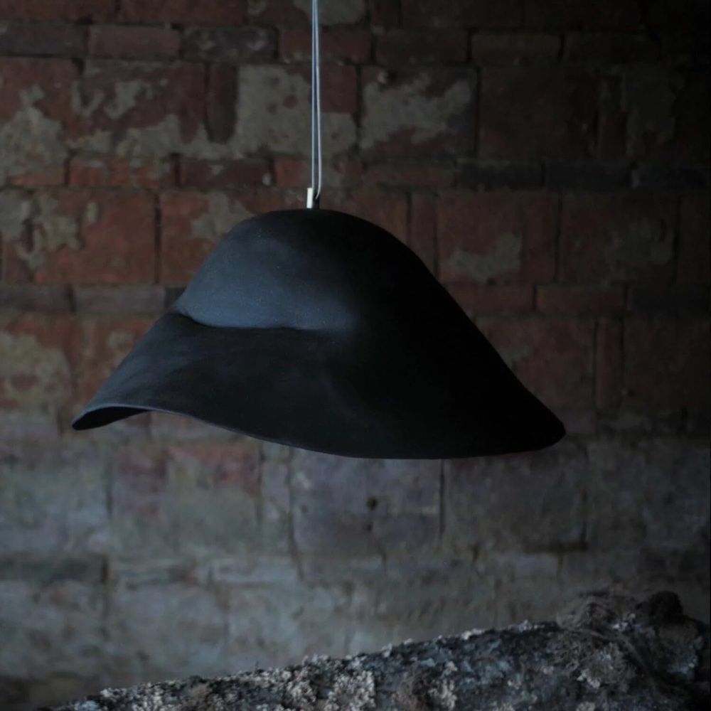 Hanging lights - Folds - Pendant no.1 - ESHEN CERAMICS