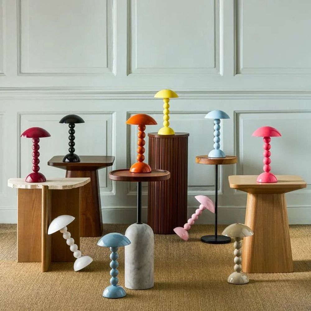 Table lamps - LED Bobbin Lamps - ADDISON ROSS