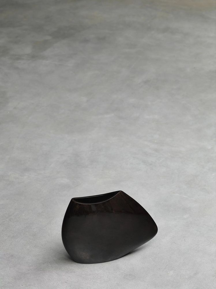 Vases - Tres S Brown, Vase fait main, pièce de décoration d'intérieur - DV DESIGN