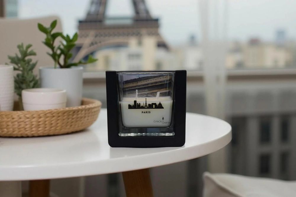 Design objects - Vegan scented candle with shea butter - Cities - Paris - BOUGIES CANDLEARTH