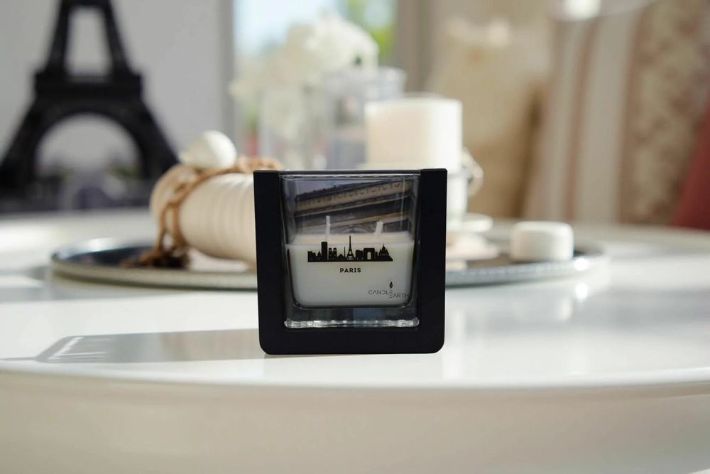 Design objects - Vegan scented candle with shea butter - Cities - Paris - BOUGIES CANDLEARTH