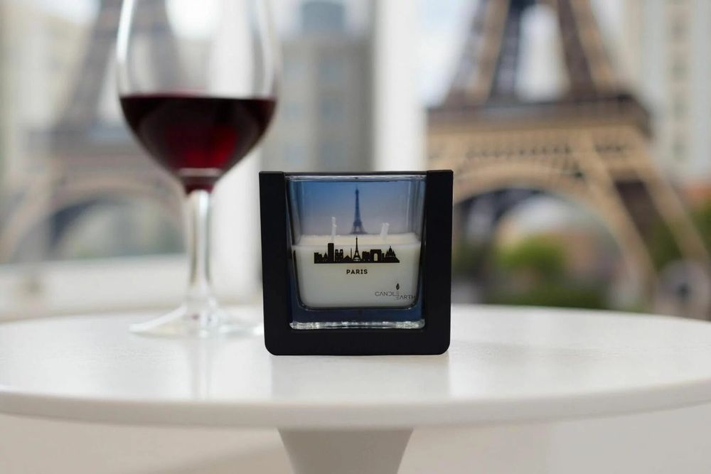 Design objects - Vegan scented candle with shea butter - Cities - Paris - BOUGIES CANDLEARTH