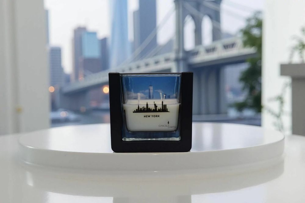 Decorative objects - Vegan shea butter scented candle - Cities - New York - BOUGIES CANDLEARTH