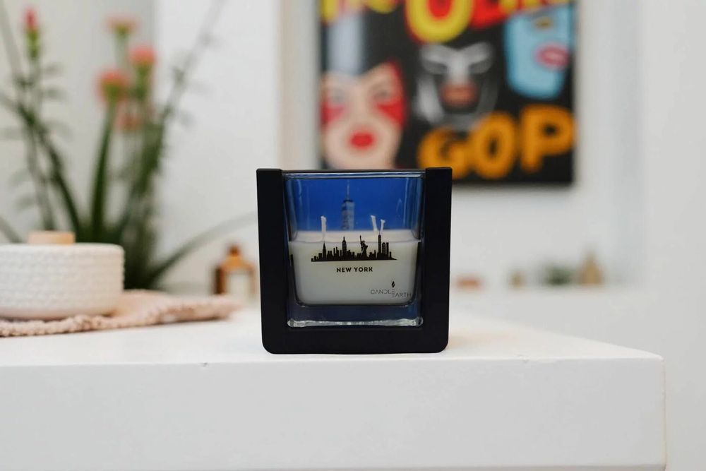 Decorative objects - Vegan shea butter scented candle - Cities - New York - BOUGIES CANDLEARTH