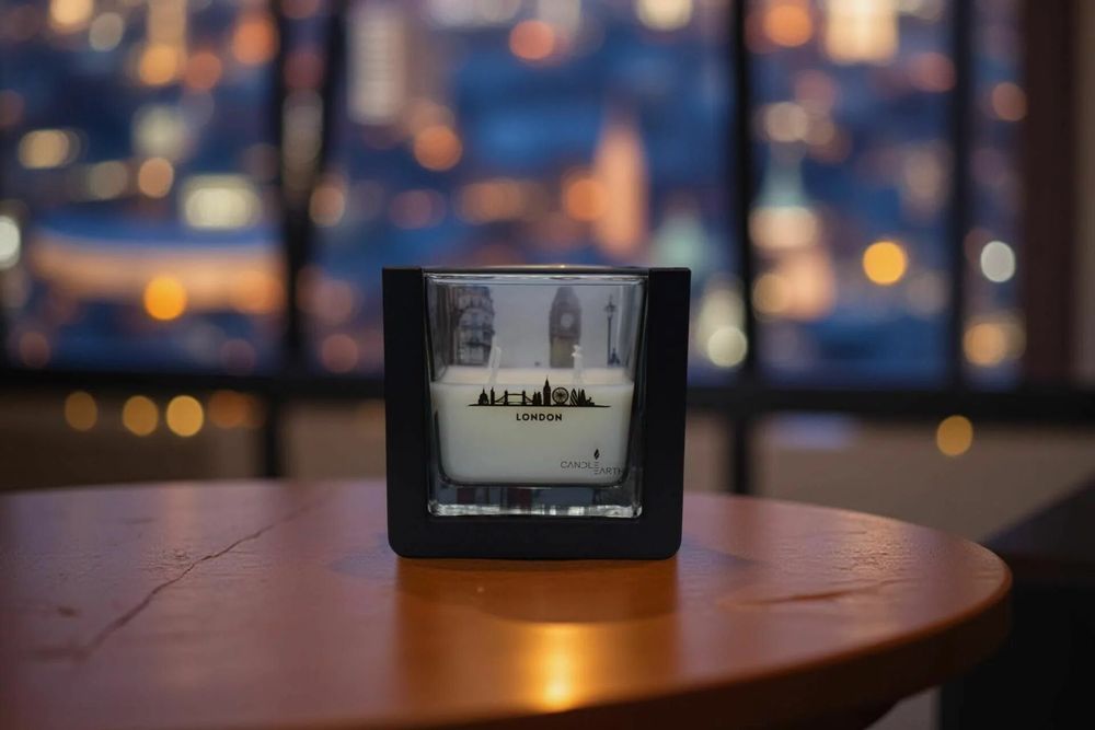 Decorative objects - Vegan shea butter scented candle - Cities - London - BOUGIES CANDLEARTH