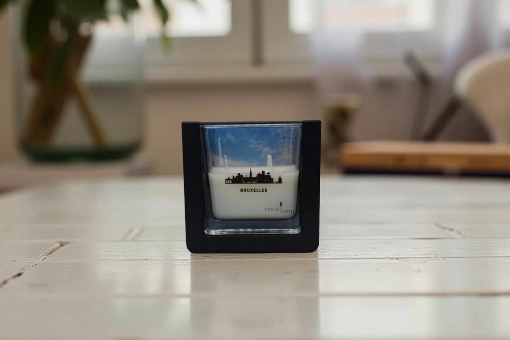 Decorative objects - Vegan scented candle with shea butter - Cities - Bruxelles - BOUGIES CANDLEARTH