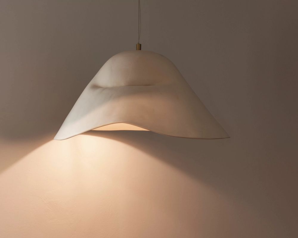 Hanging lights - Folds - Pendant no.1 - ESHEN CERAMICS