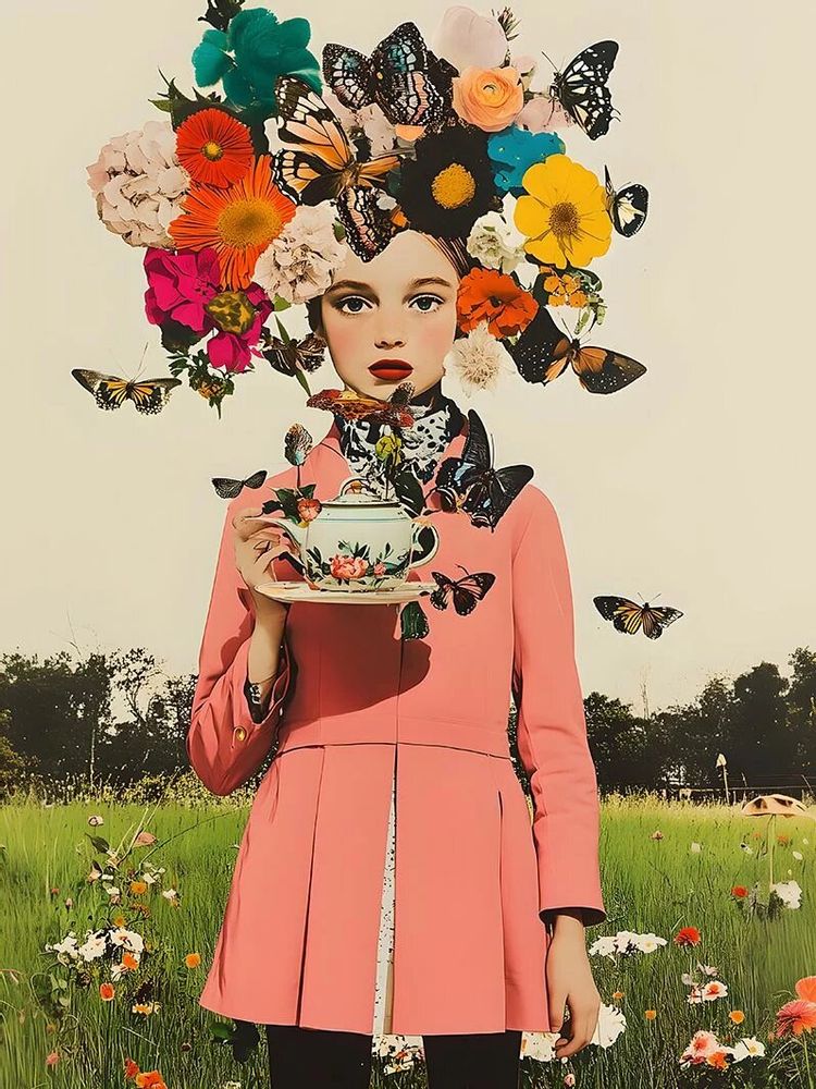 Poster - Peggy W. Klarc Collection - BLUE SHAKER