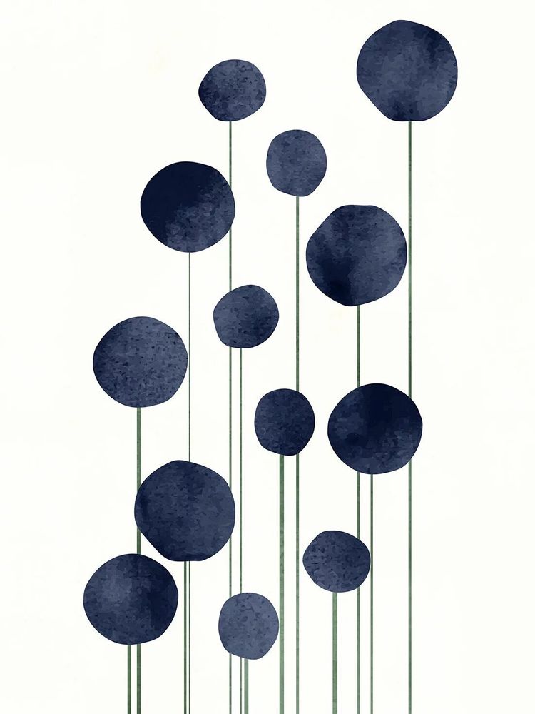 Poster - Kubistika Collection - BLUE SHAKER