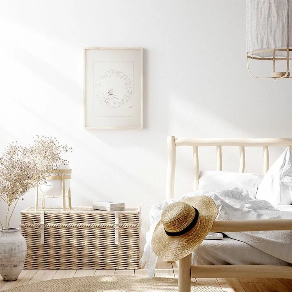 Decorative objects - A3 size drawing FineArt Inkjet paper - COSETTE ET LES LYS