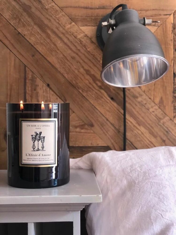 Decorative objects - THE ELIXIR OF LOVE - 100% VEGETABLE WAXED SCENTED CANDLE - 1KG - UN SOIR A L'OPERA