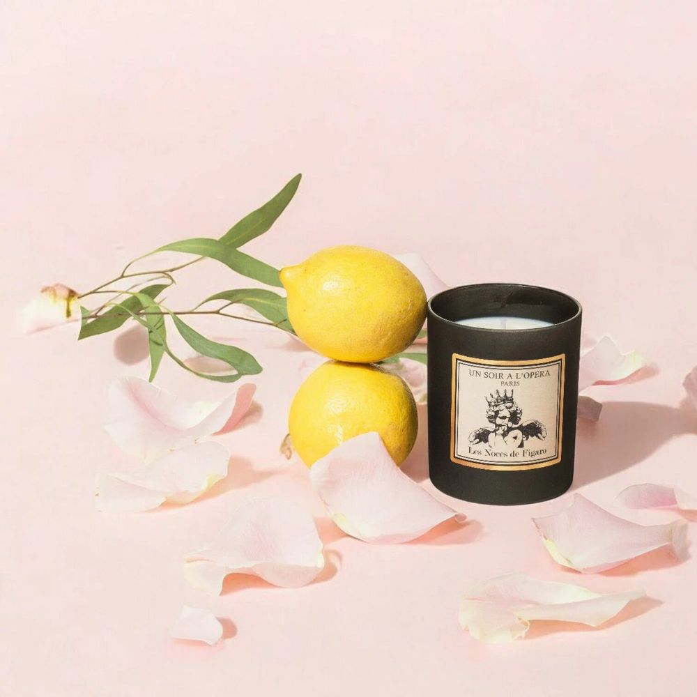 Objets de décoration - BOUGIE PARFUMEE NATURELLE 100% VÉGÉTALE - NOCES DE FIGARO - UN SOIR A L'OPERA