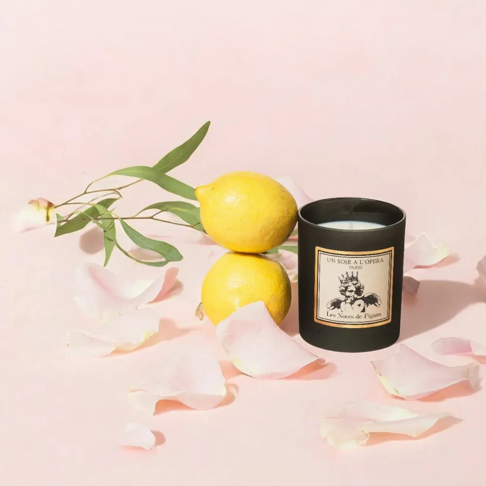 Objets de décoration - BOUGIE PARFUMEE NATURELLE 100% VÉGÉTALE - NOCES DE FIGARO - UN SOIR A L'OPERA