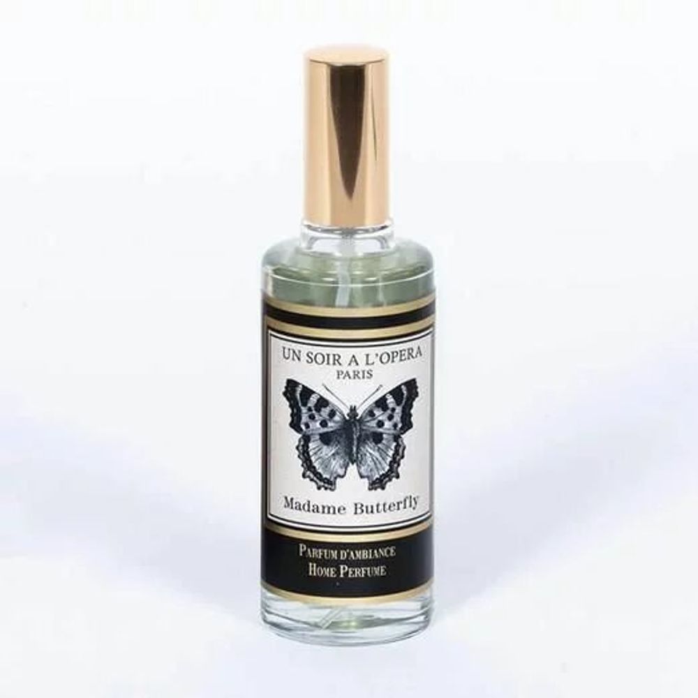 Parfums d'intérieur - MADAME BUTTERFLY - SPRAY D'AMBIANCE - 100 ML - UN SOIR A L'OPERA
