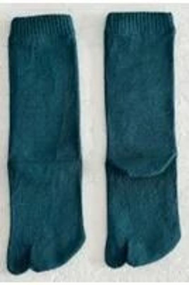 Chaussettes - Chaussettes femmes 5 orteils, longues en soie naturelle - YUITO CO. LTD