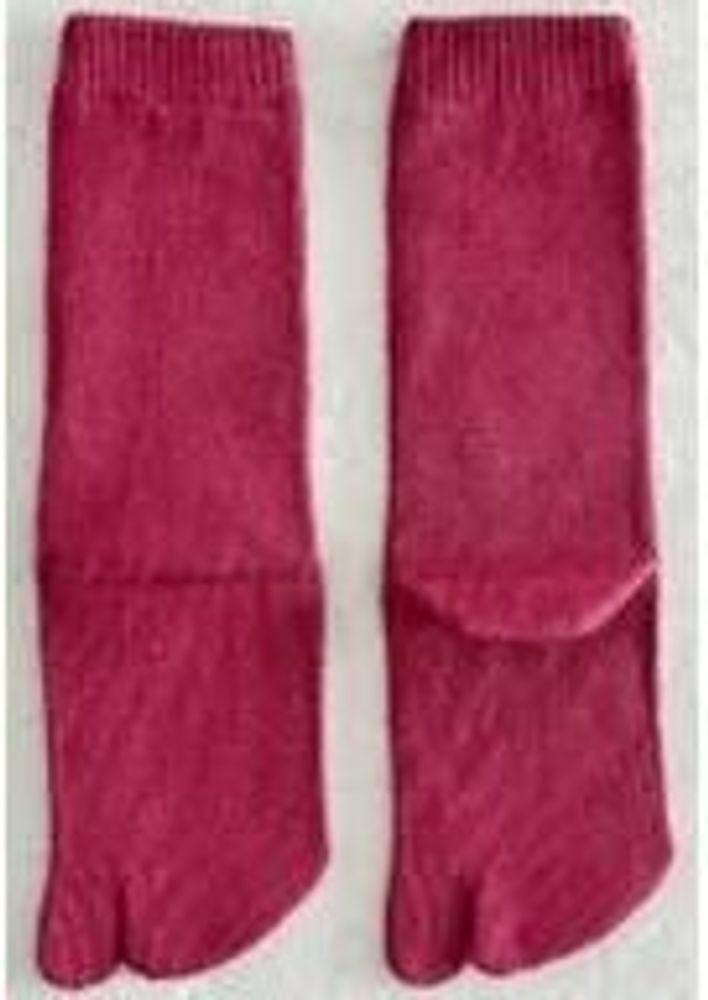 Chaussettes - Chaussettes femmes 5 orteils, longues en soie naturelle - YUITO CO. LTD
