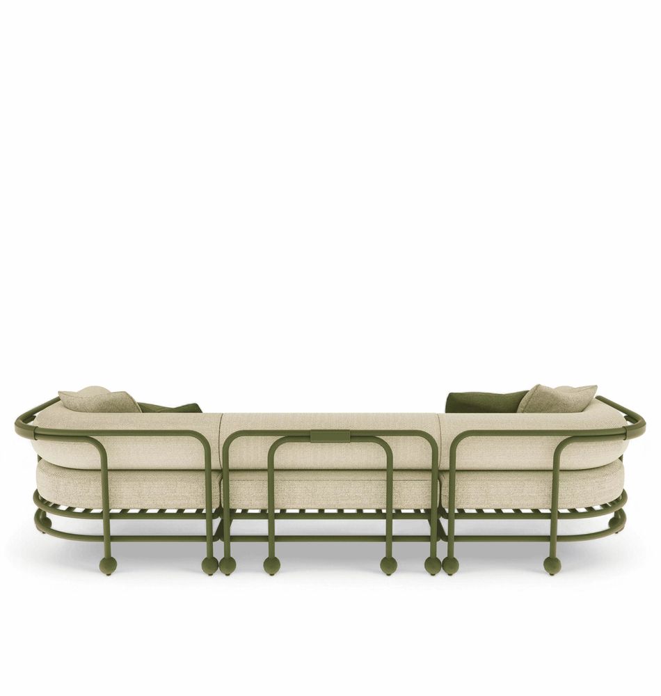 Canapés de jardin - Canapé trois places - FJAKA FURNITURE