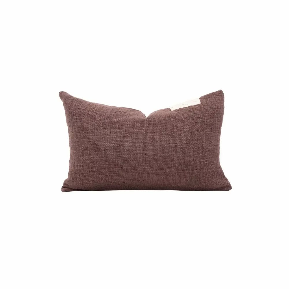Fabric cushions - TAICHI Dip & Dye cotton cushion cover 25x40 cm - BED AND PHILOSOPHY